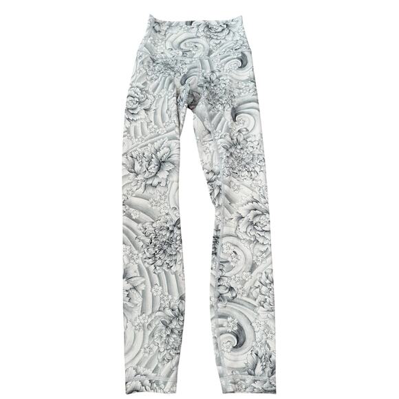 Lululemon sz 2 Wunder Under Hi-Rise 7/8 Tight *25" in Twine White Multi - Picture 2 of 4